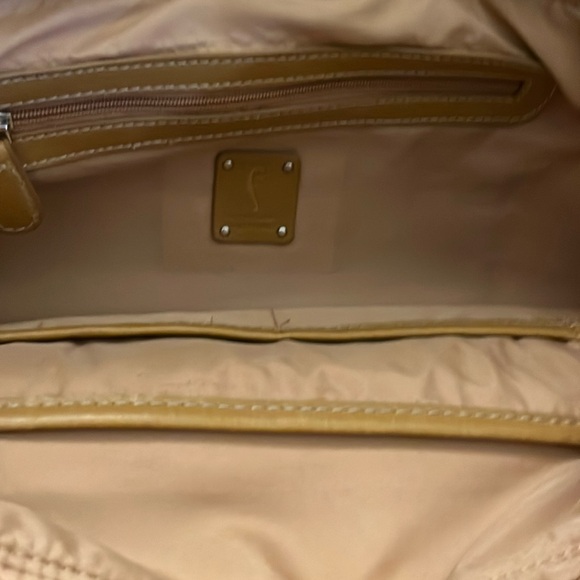 LIKE NEW FORTUNA VALENTINO STRAW TOTE - Picture 8 of 13